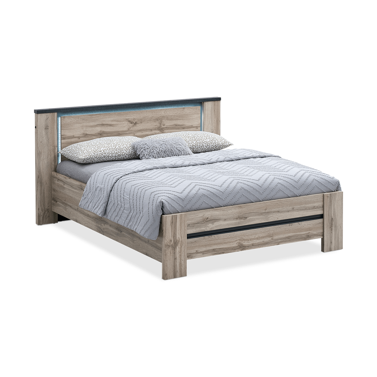 Bed COBALT Canada Oak 140x200