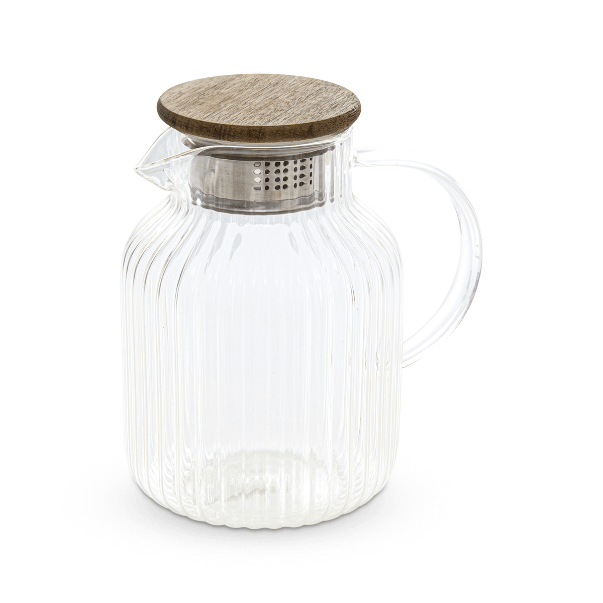 Theepot IVY 1.6L Ribbel Glas