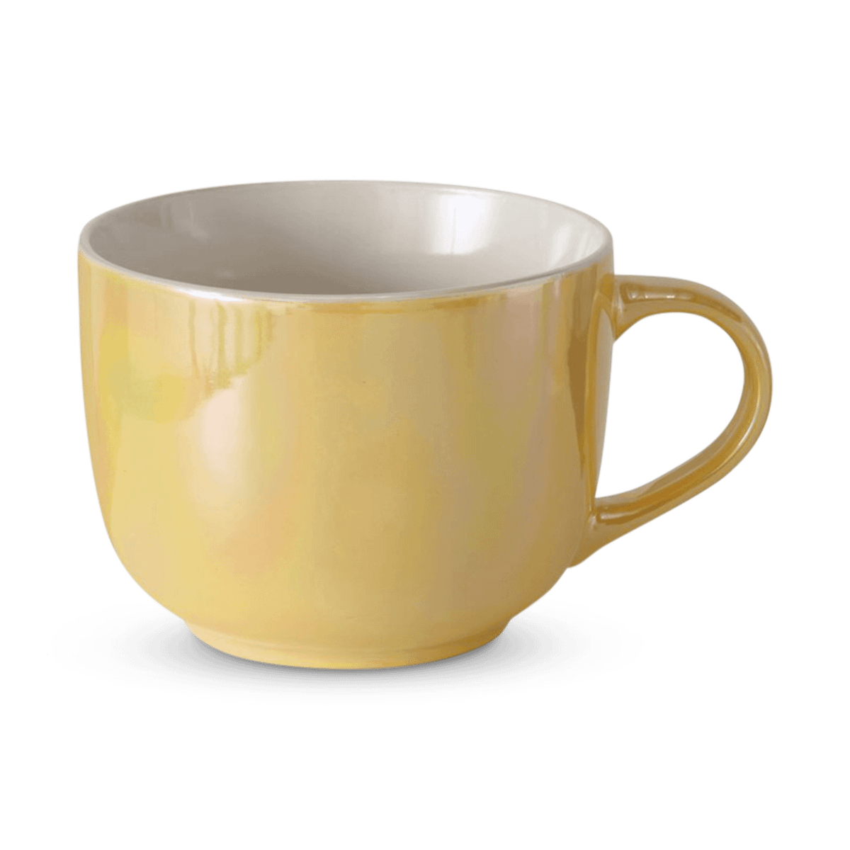 Jumbo Mok HIRIDA 560ml Porselein Geel