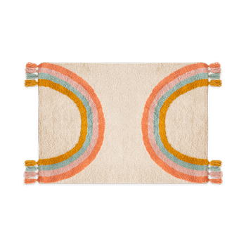 Kindertapijt RAINBOW Beige/Multi Kindertapijt RAINBOW Beige/Multi