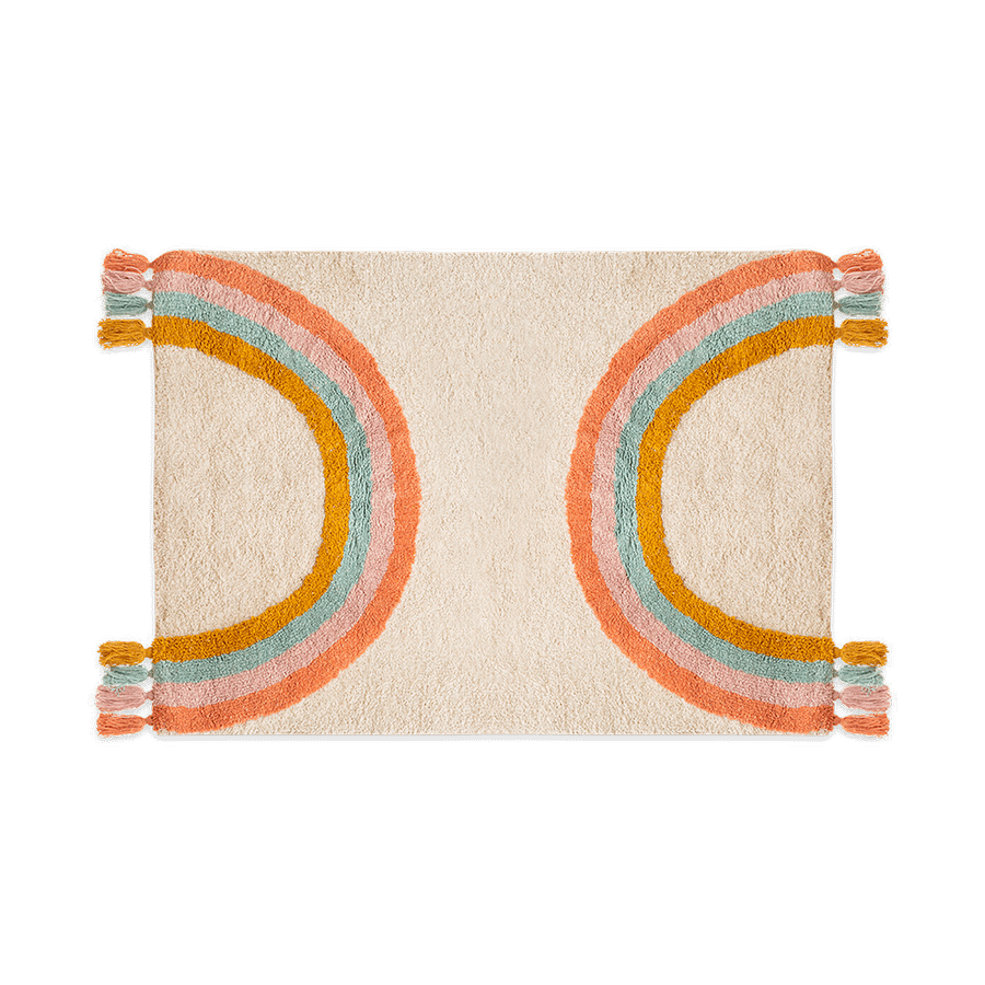 Kindertapijt RAINBOW Beige/Multi Kindertapijt RAINBOW Beige/Multi