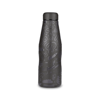 Isoleerfles DAMYAN 500ml Echo Zwart Isoleerfles DAMYAN 500ml Echo Zwart