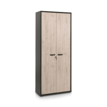 Boekenkast h216 UPGRADE Zwart/Kastanje Boekenkast h216 UPGRADE Zwart/Kastanje