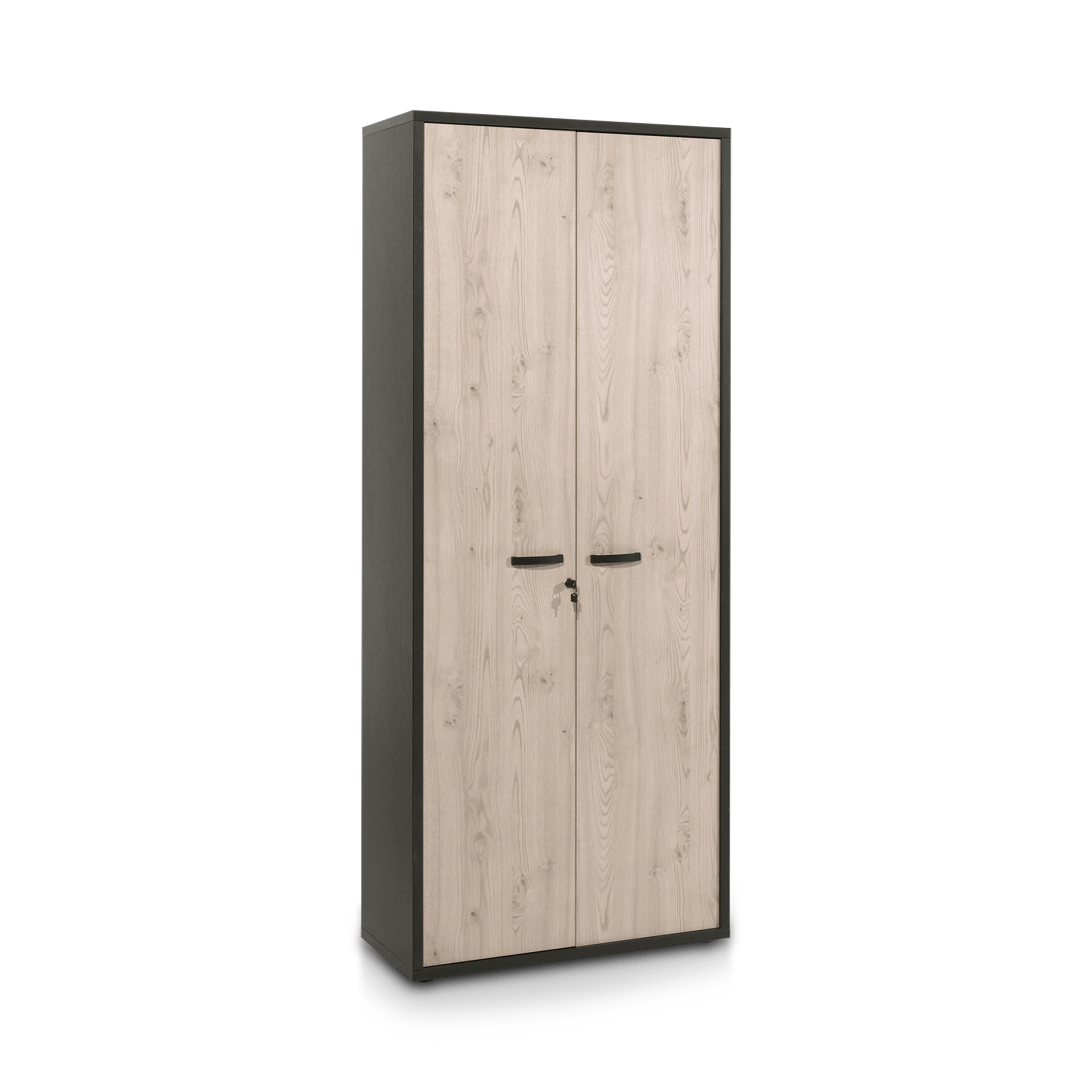 Boekenkast h216 UPGRADE Zwart/Kastanje Boekenkast h216 UPGRADE Zwart/Kastanje