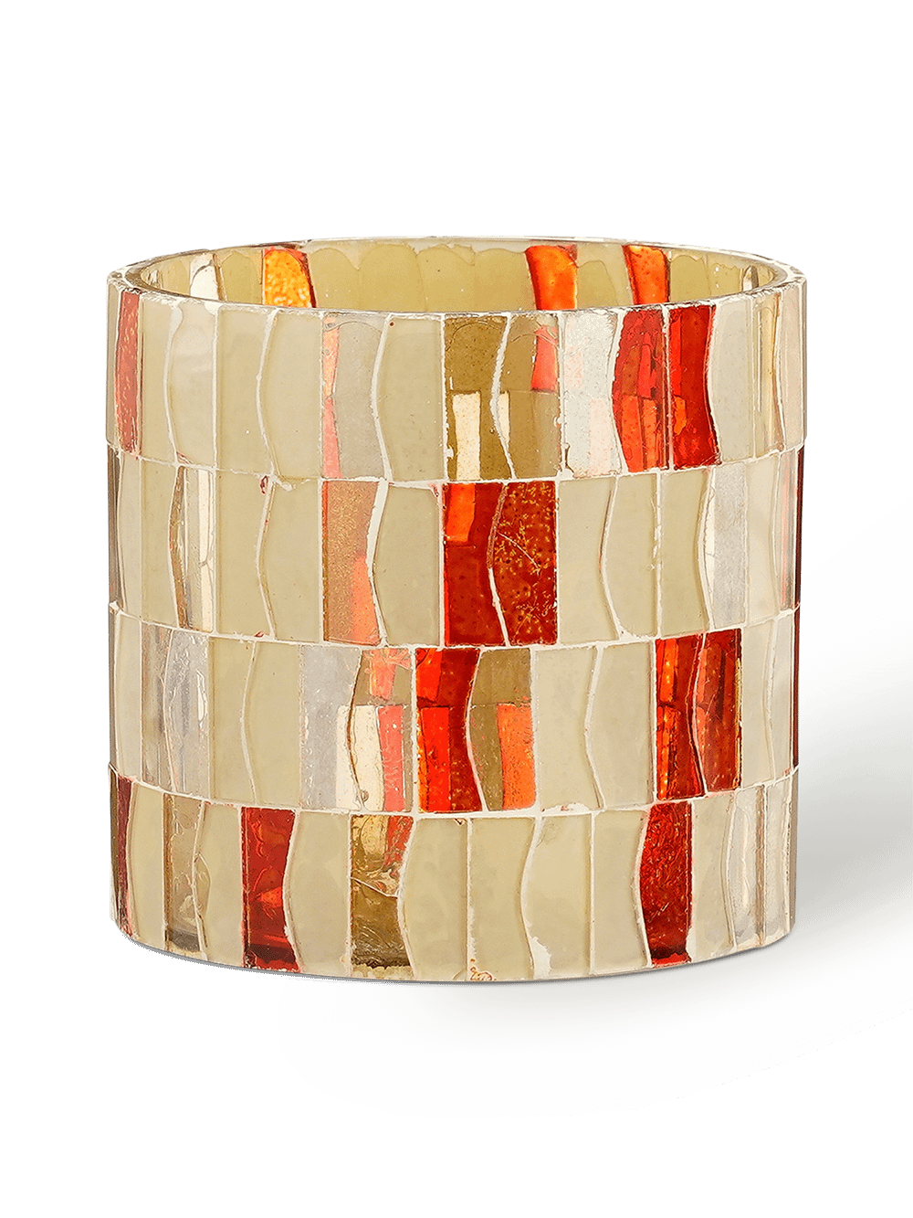 TL-Houder BARTLEME L MozaØek Rood/Goud