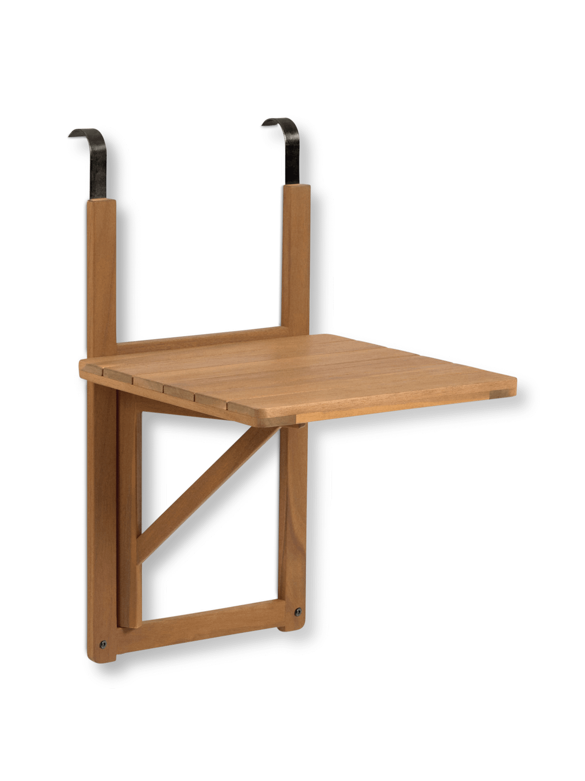 Amarilis klapbare balkontafel in massief acaciahout, 40 x 42 cm FSC 100%