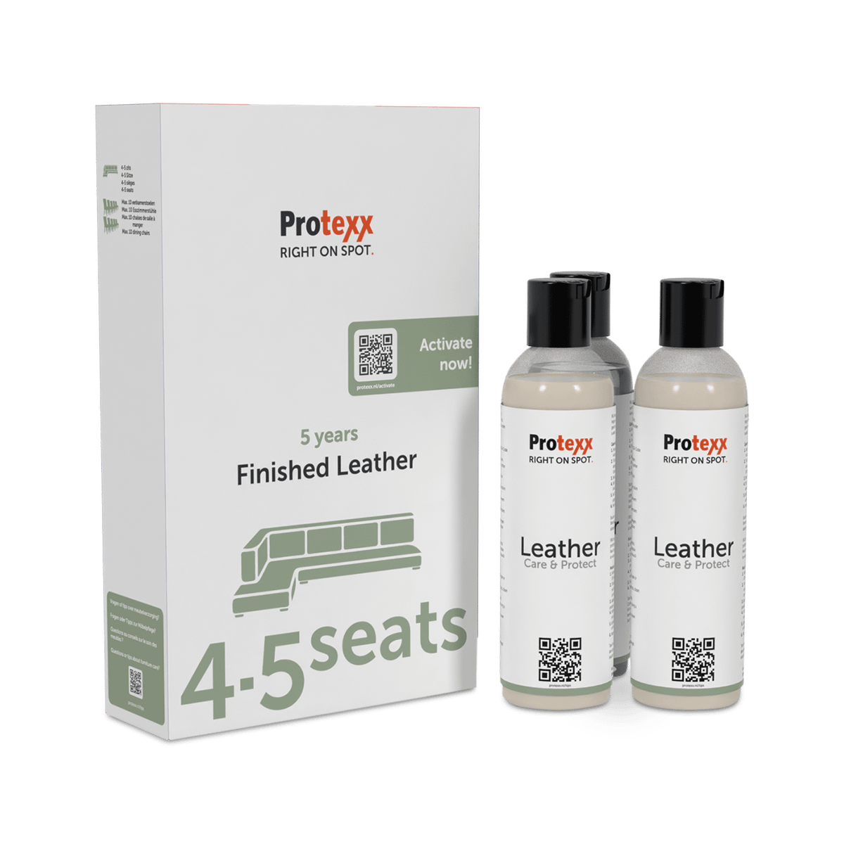PROTEXX Leder 5jaar 4/5-zit