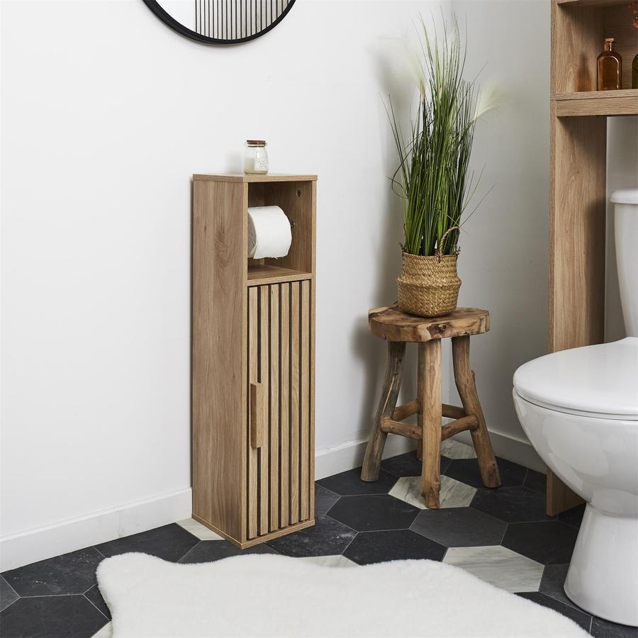 WC-Rolhouder CALUNA M/Deur Naturel WC-Rolhouder CALUNA M/Deur Naturel