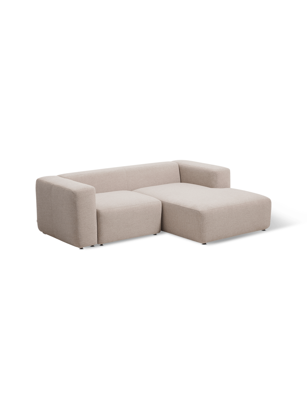 Hoeksalon Blok Longchair Rechts Beige B240