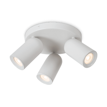 Plafondspot PUNCH 3Del. Wit Plafondspot PUNCH 3Del. Wit