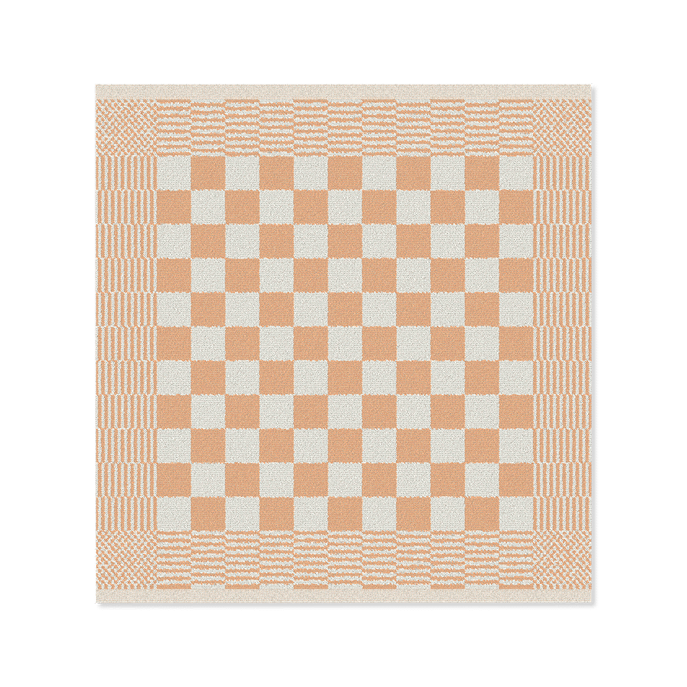 Keukendoek DDDDD 50x55 Pastel Perzik
