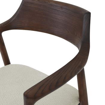 Stoel ANTOINE Ash Wood Walnut Stoel ANTOINE Ash Wood Walnut