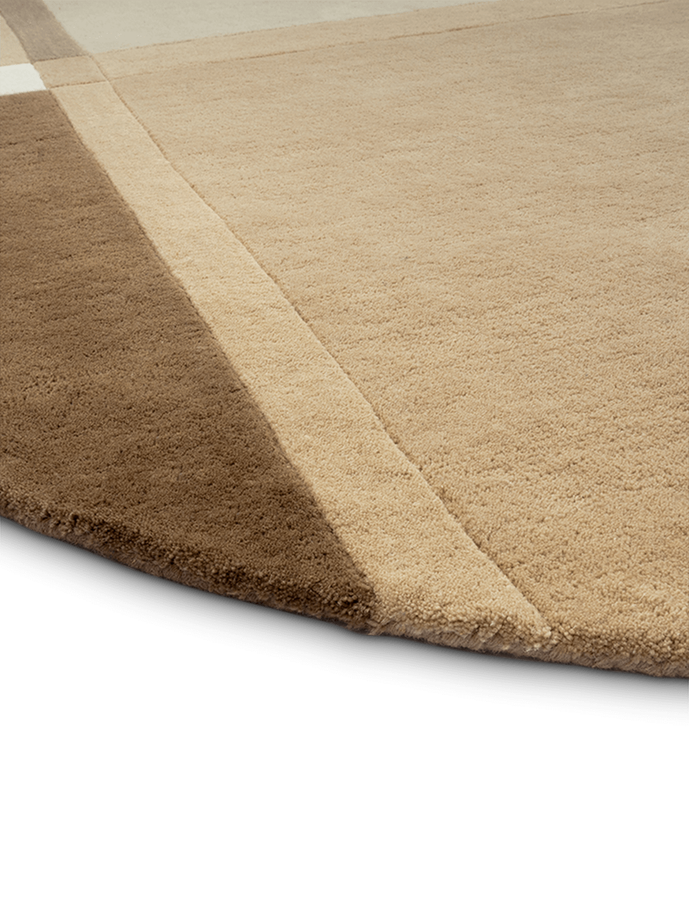 Tapijt Palau Girare Ø200 Beige