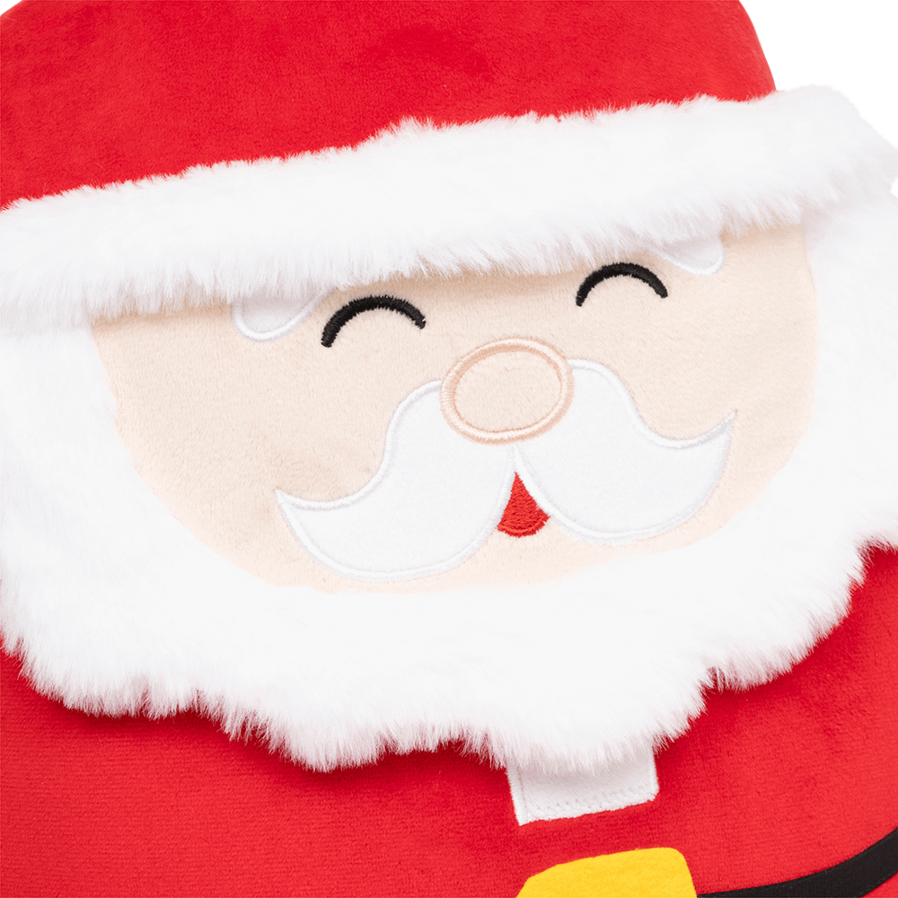 Kussen SQUISHY Kerstman Rood