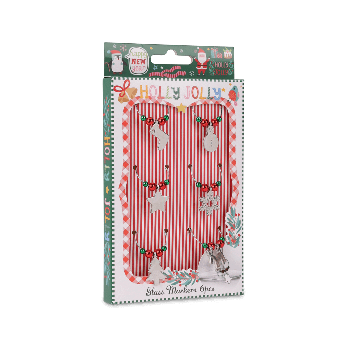 Glasmarkeerders SANTA Met. Multi