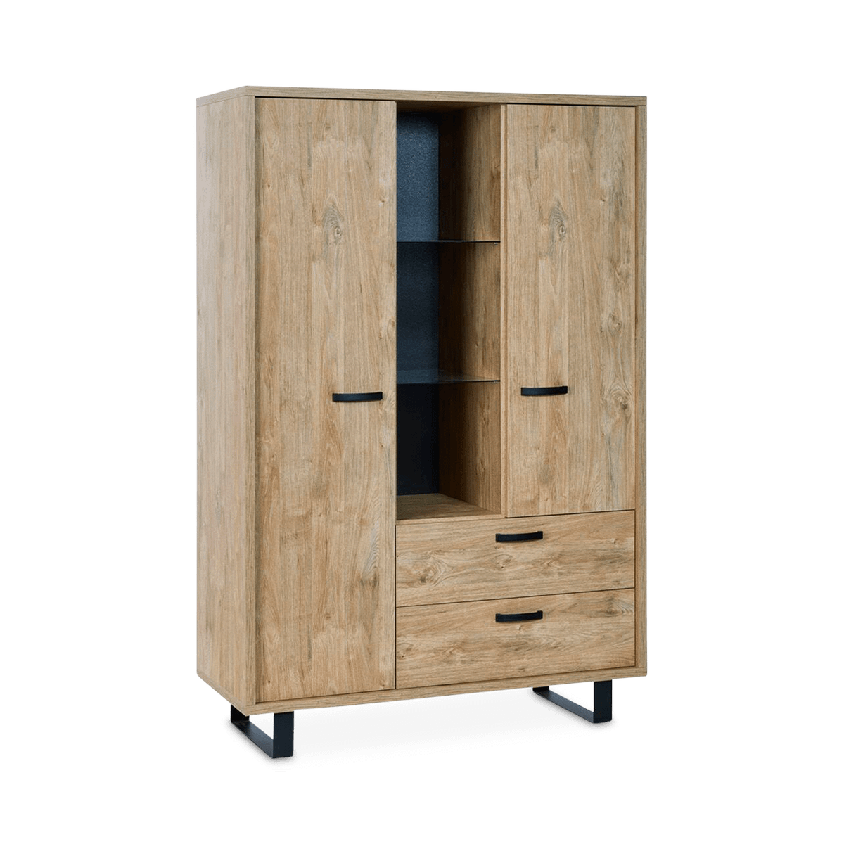 Bergkast BRENTO Golden Oak B120