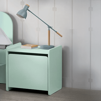 Nachttafel EMILY Muntgroen B40 Nachttafel EMILY Muntgroen B40