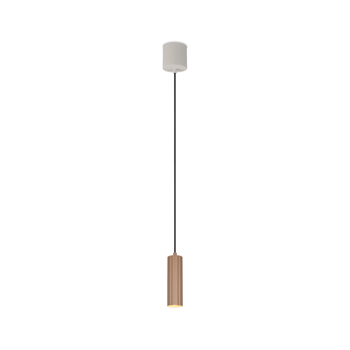 Hanglamp SOKA 1Del. Metaal Coffee