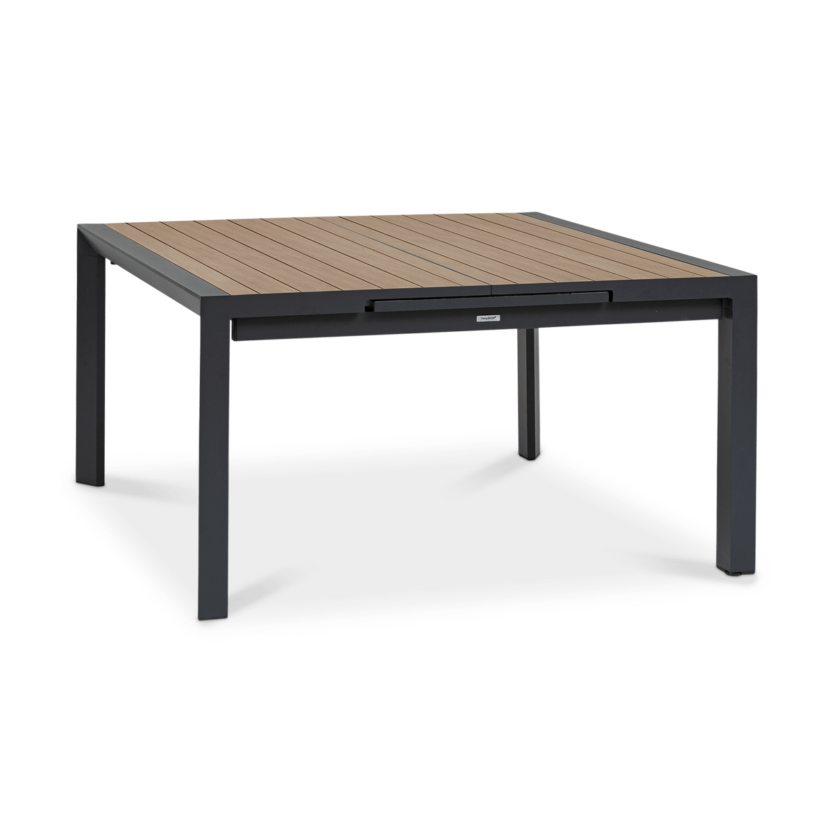 Tuintafel verlengbaar FURORE Grafiet 142/202x142
