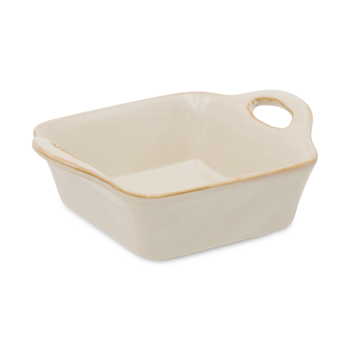 Ovenschaaltje TERRIA Vierkant Beige