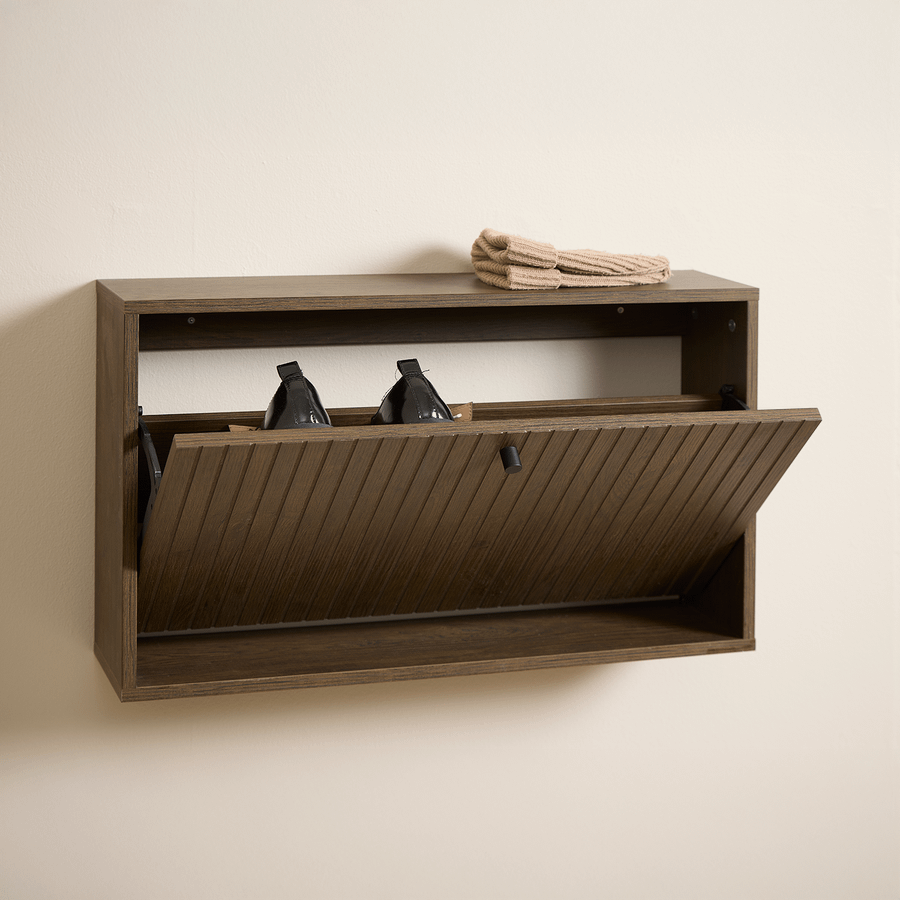 Schoenenkast Hang FIEBE B72 Decor Smoked Eik Schoenenkast Hang FIEBE B72 Decor Smoked Eik