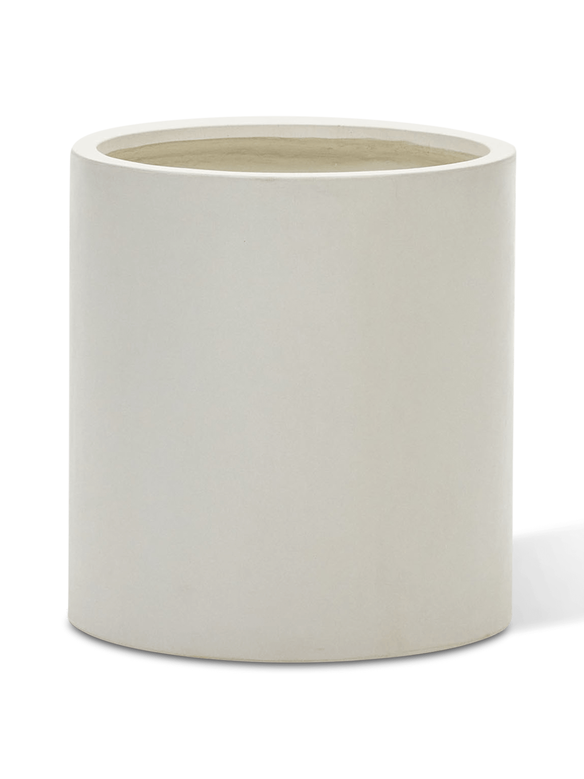 Aiguablava bloempot in wit cement, ⌀52 cm