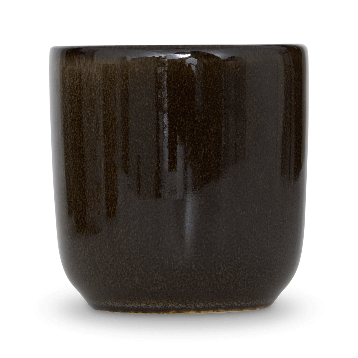 Mok TERRIA z/Oor 10cl Bruin