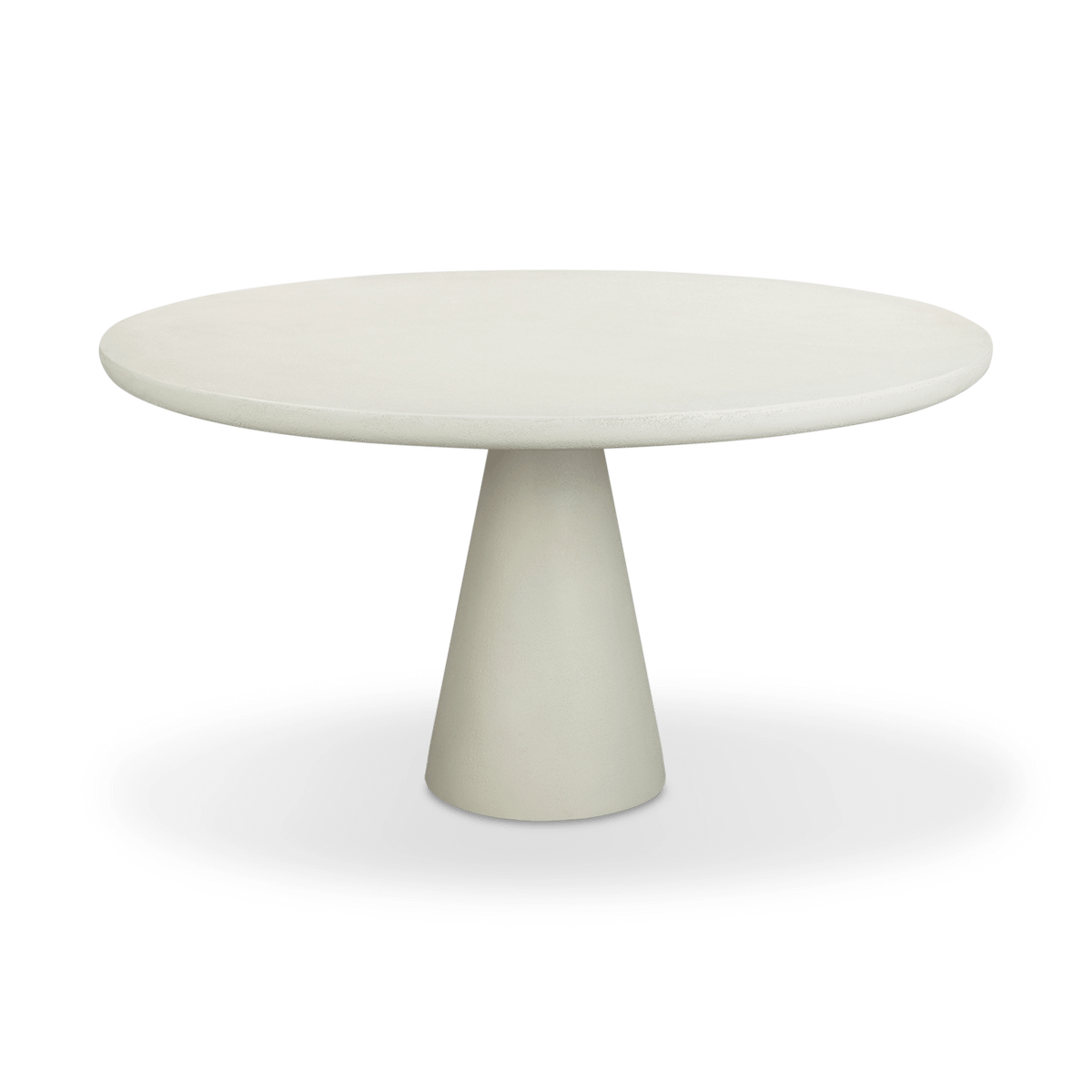 Eettafel RODIN Ø140 Microcement Ivory