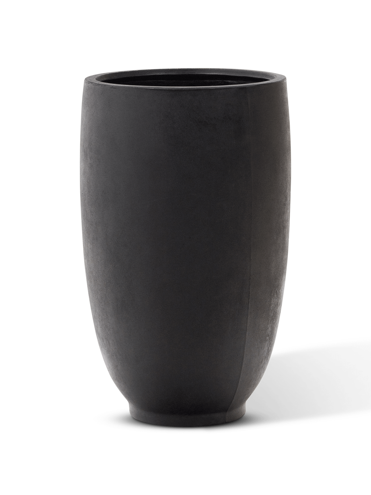 Aiguablava Bloempot van zwart cement ⌀75 cm