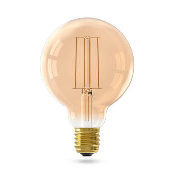 LED Lamp W.FILAM. BOL E27-4.5W Goud LED Lamp W.FILAM. BOL E27-4.5W Goud