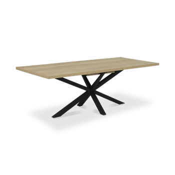 Eettafel verlengbaar STOZY Natur 220/280x100 Eettafel verlengbaar STOZY Natur 220/280x100