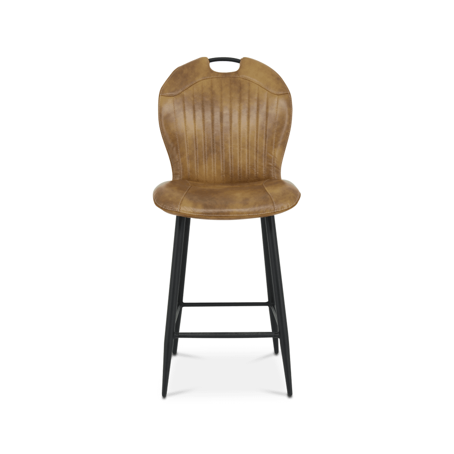 Barstoel TWISTER Victory Cognac Barstoel TWISTER Victory Cognac