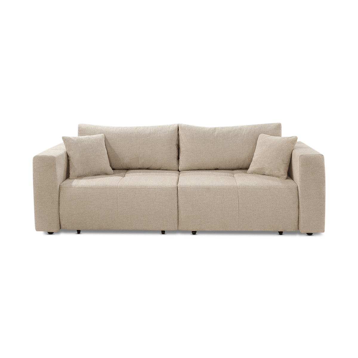 Slaapbank PEACH Chenille Beige B243