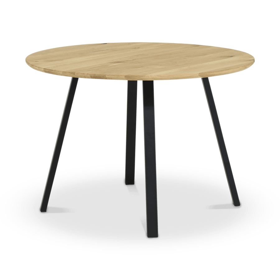 Eettafel NEWTON Ø110 Massief Eik Eettafel NEWTON Ø110 Massief Eik