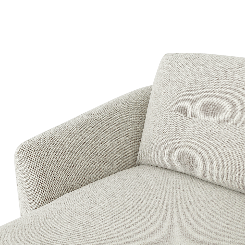 Hoeksalon UMBRIEL Longchair Links Beak Beige B343