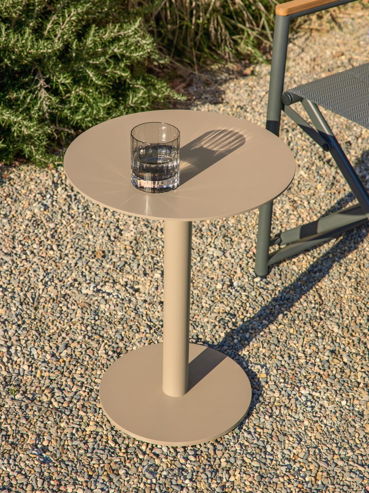 Bijzettafel Asinara Beige Ø40 cm