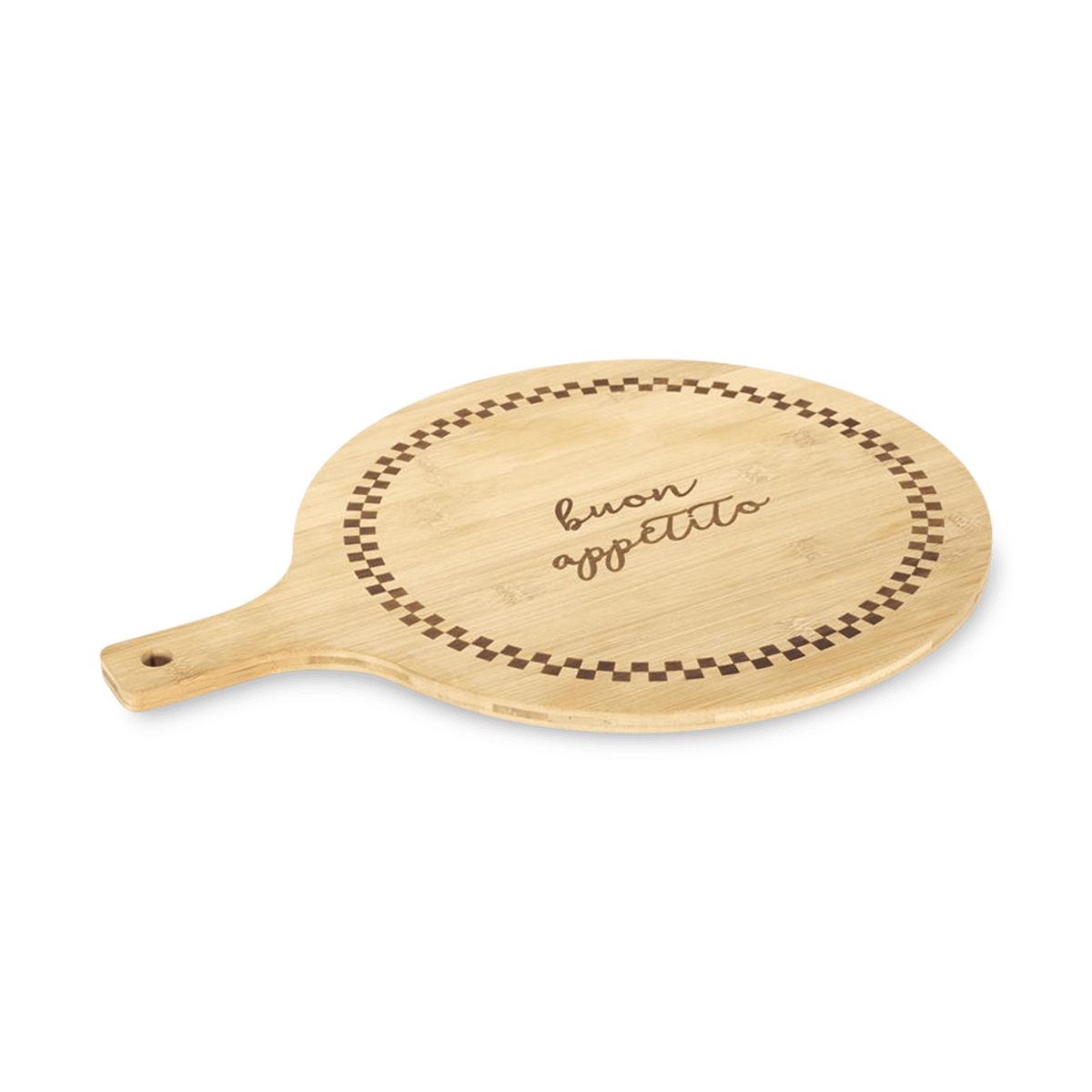 Pizzaplank ITALIAN Rond Bamboe Ass.