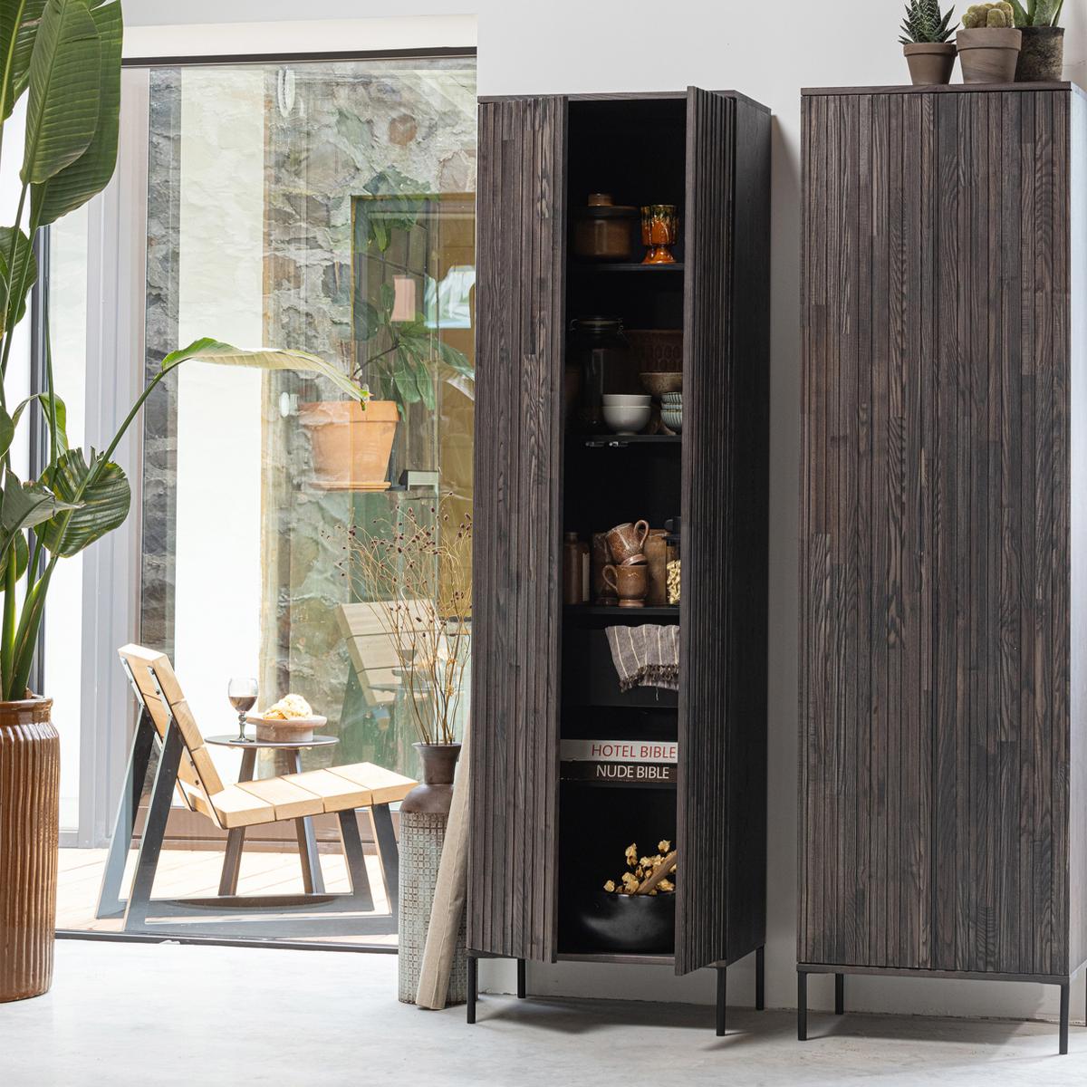 Woood Bergkast GRAVURE Espresso B60