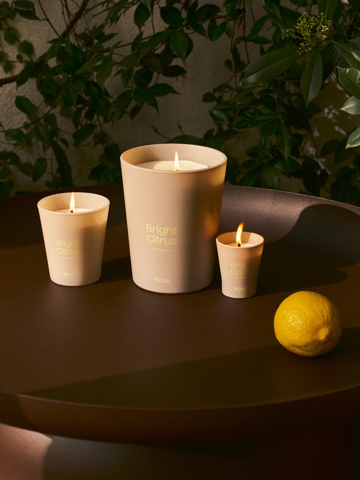 Citronella geurkaars Bright Citrus 200 gr