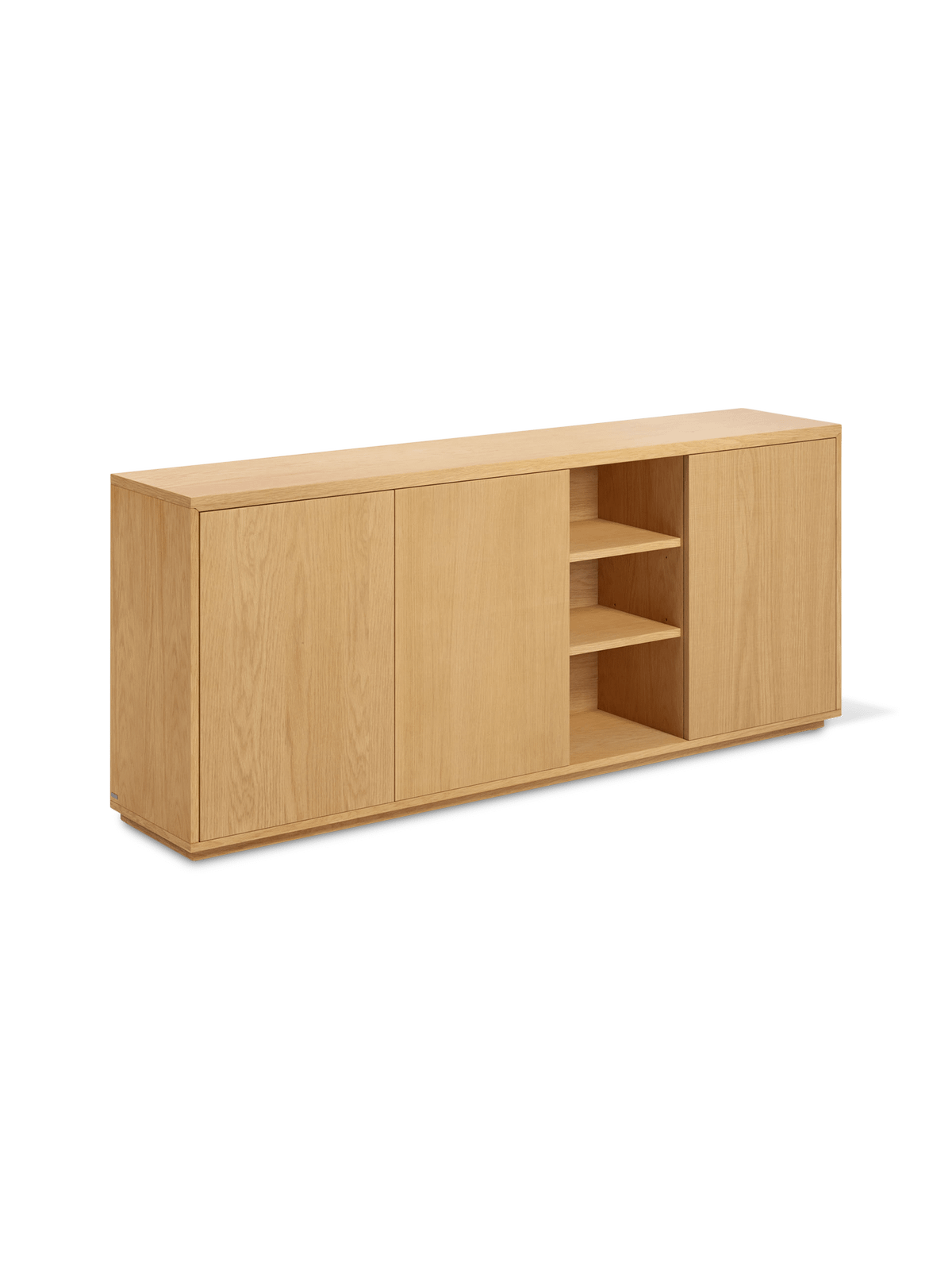 Abilen eiken fineer 3-deurs dressoir, 180 x 75 cm FSC 100%