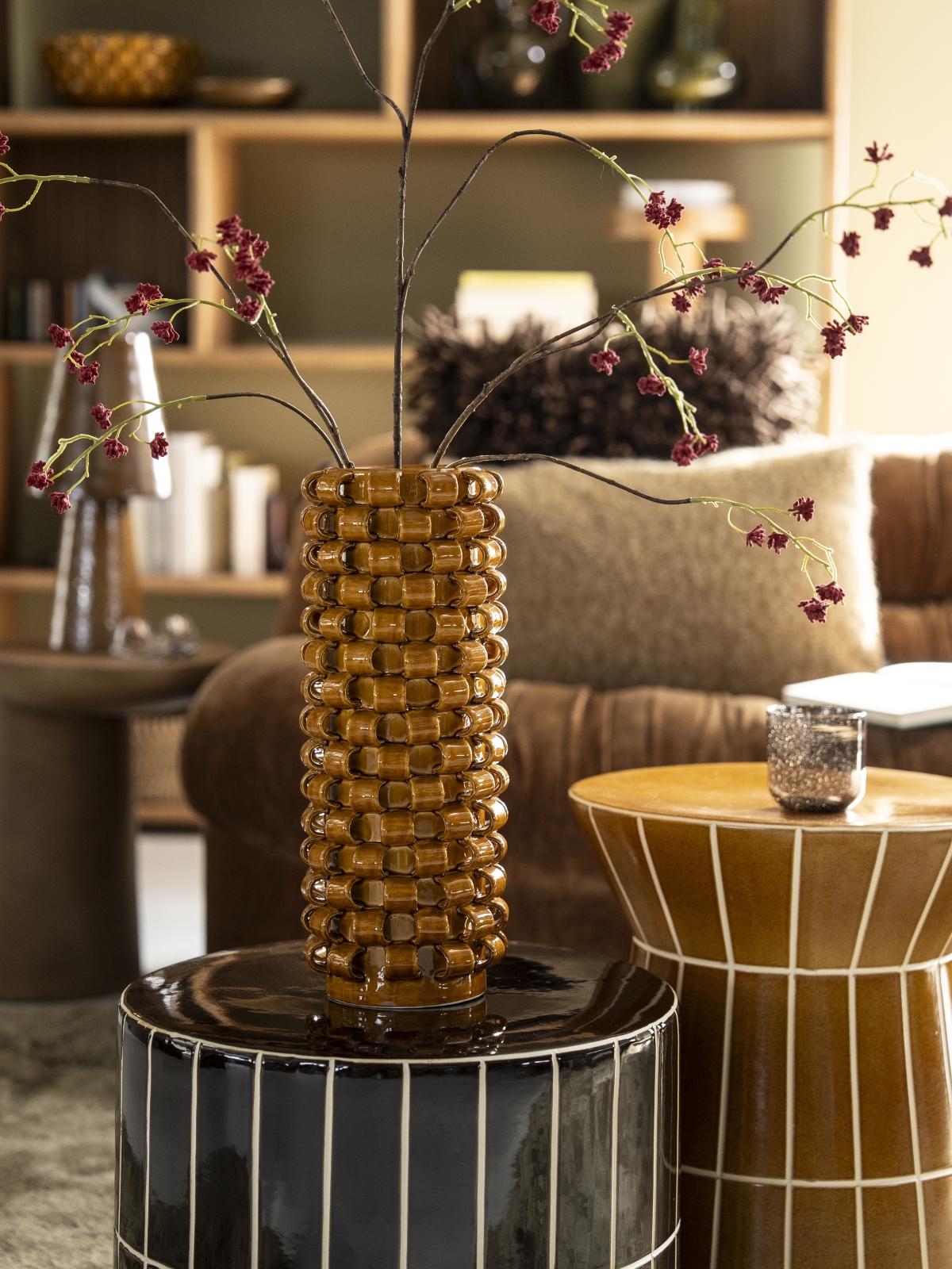 Vaas Loopa Mosterdgeel