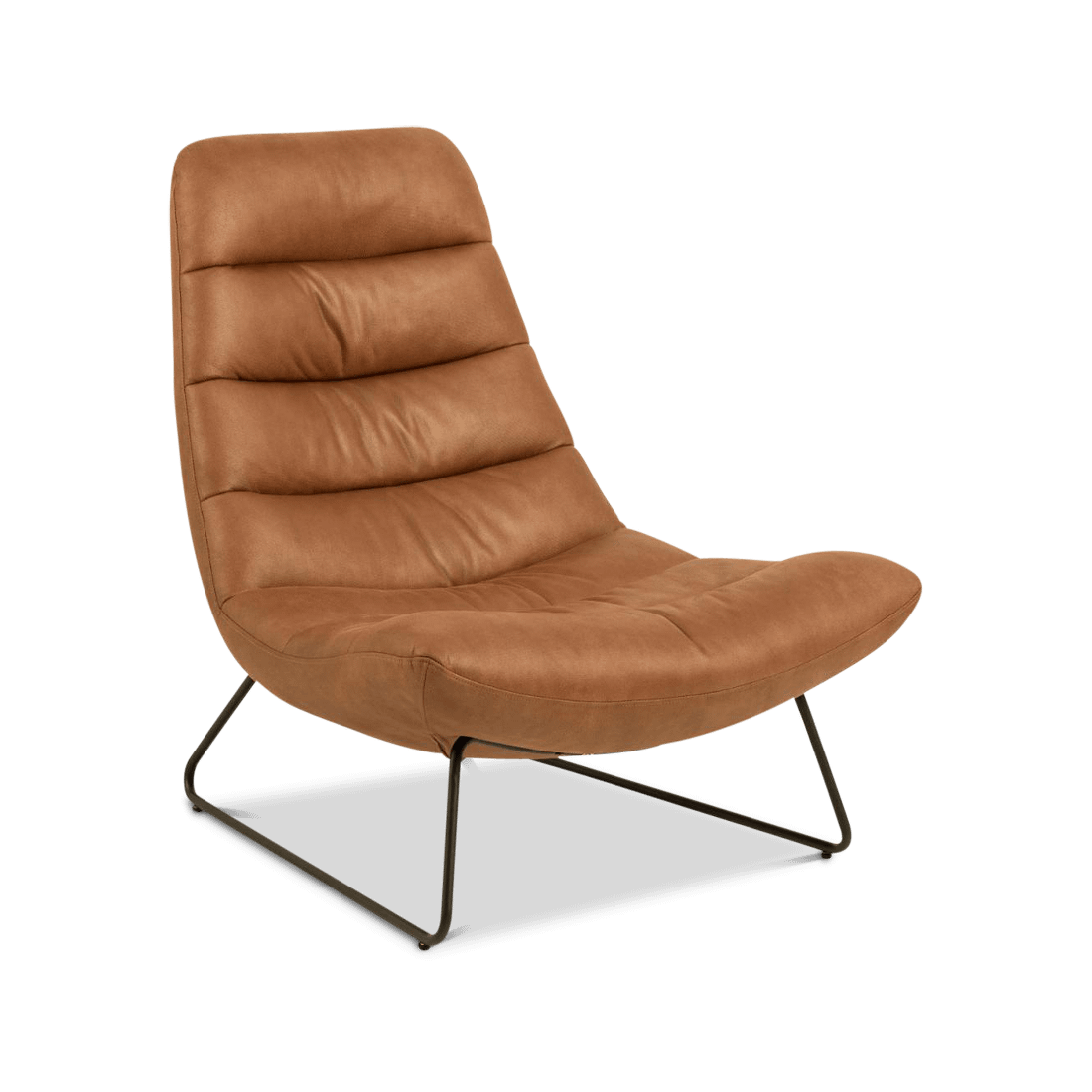 Bijzetzetel DELAWARE Brandy Cognac Bijzetzetel DELAWARE Brandy Cognac