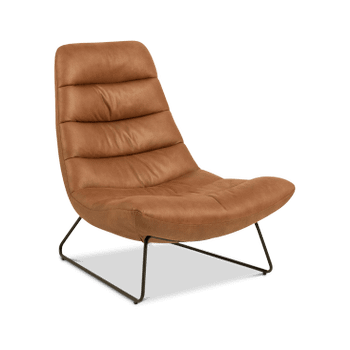 Bijzetzetel DELAWARE Brandy Cognac Bijzetzetel DELAWARE Brandy Cognac