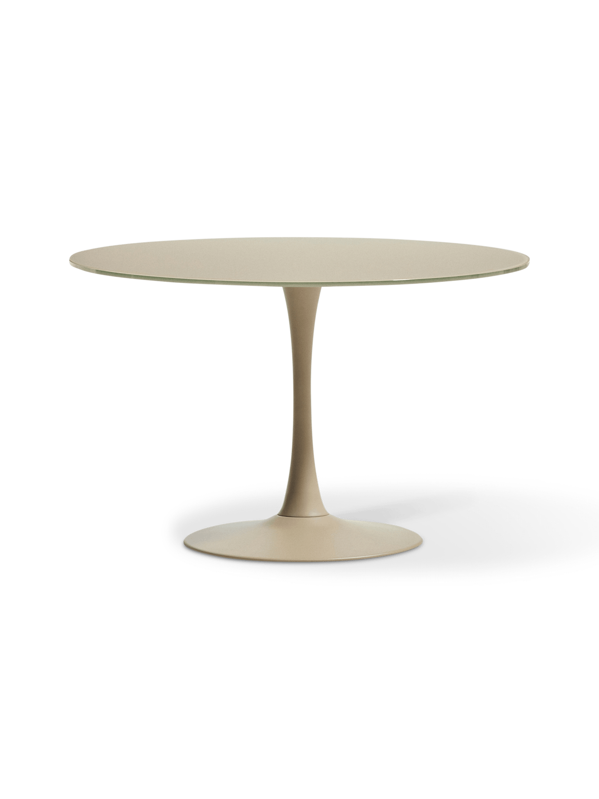 Eettafel Vedira Taupe Ø120 cm