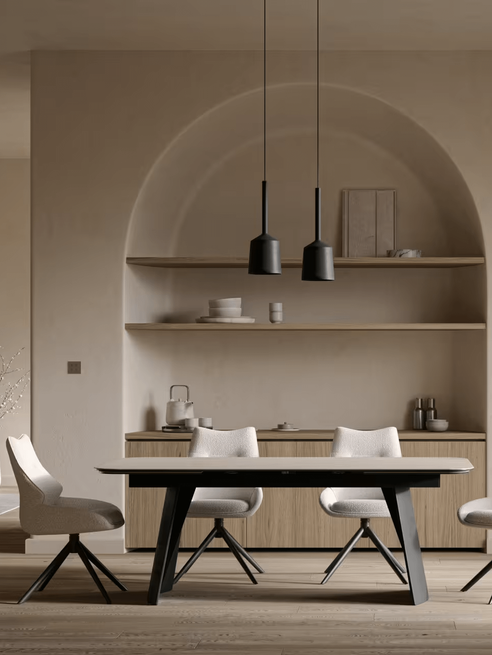 Eettafel Tibet 240 x 110 cm