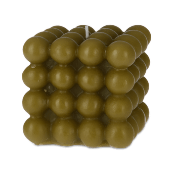 Kaars BALLS Bolletjesvorm XL Olijfgroen Kaars BALLS Bolletjesvorm XL Olijfgroen