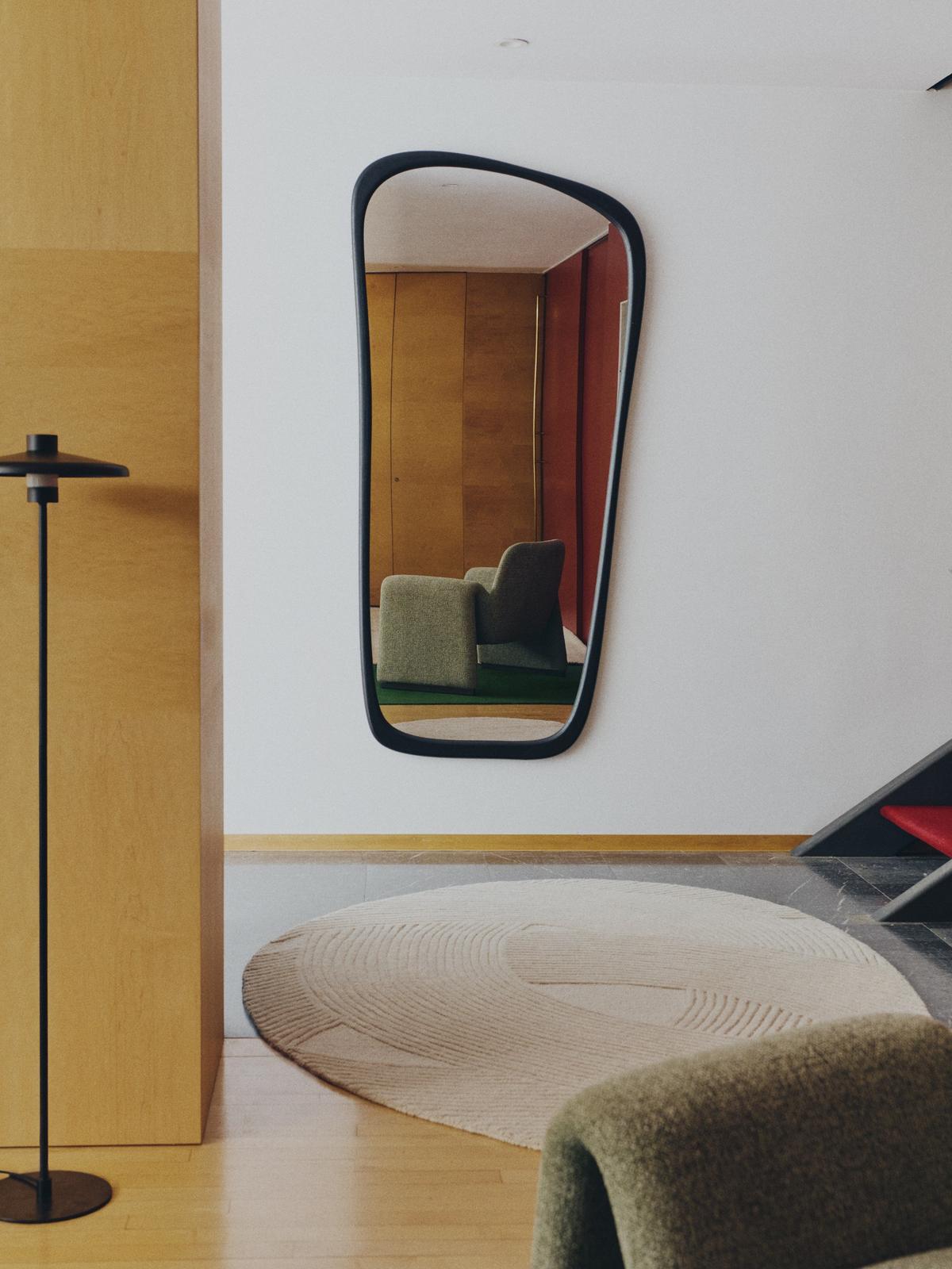 Domm wollen vloerkleed beige 160 x 230 cm