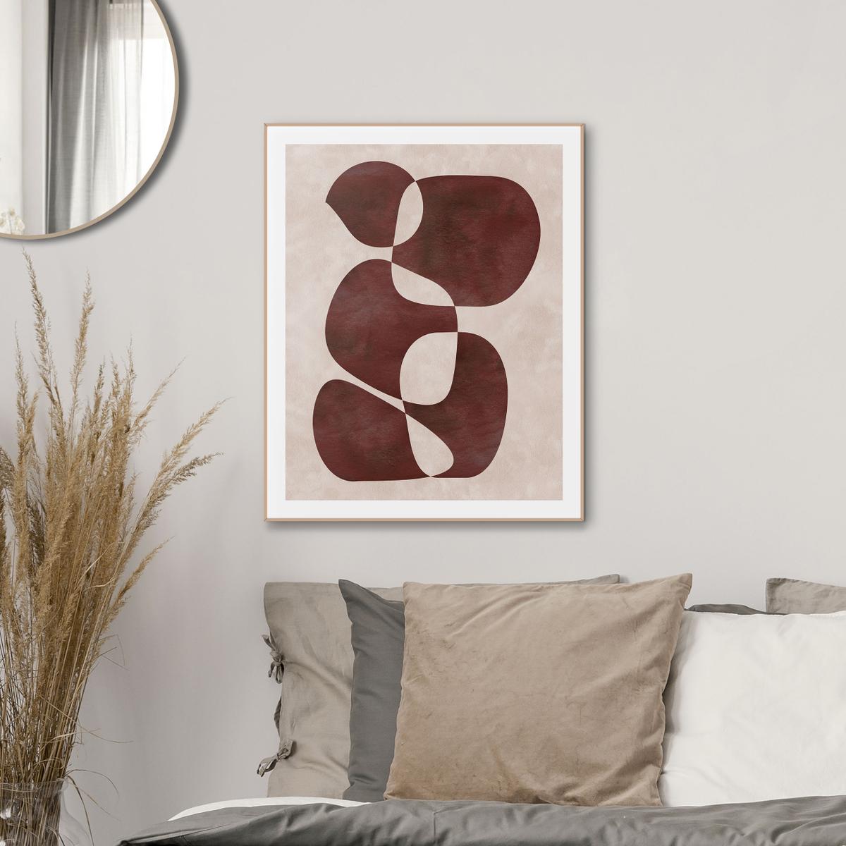 Slim Frame Wood Imagination Earth