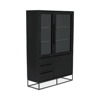 Glaskast SPLURGE Mango Antraciet B115 Glaskast SPLURGE Mango Antraciet B115