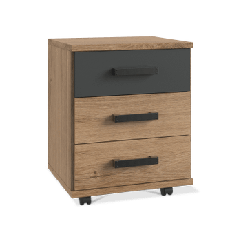 Ladeblok HUVAR Plankeneiche/Graphite Ladeblok HUVAR Plankeneiche/Graphite